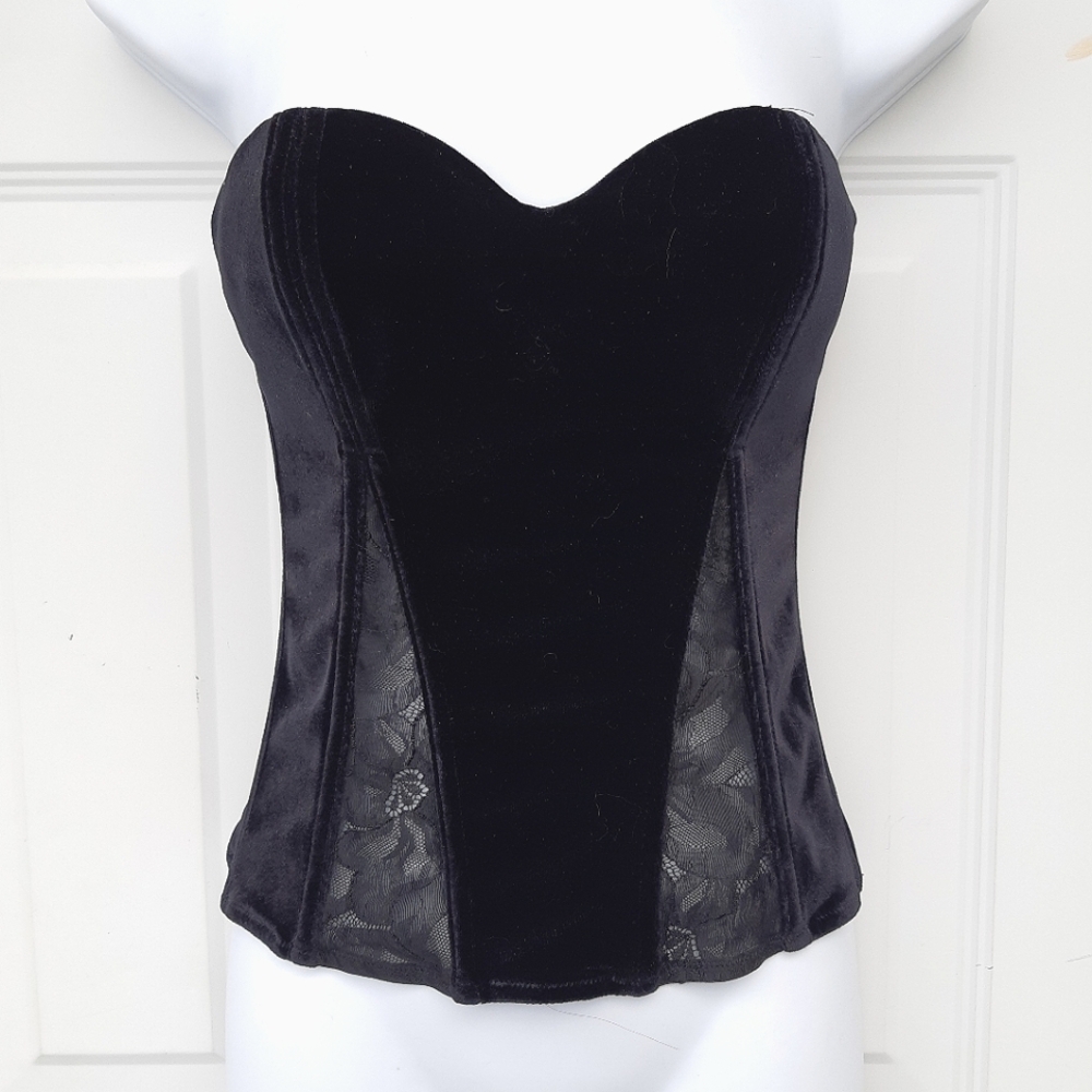 Velvet Bustier